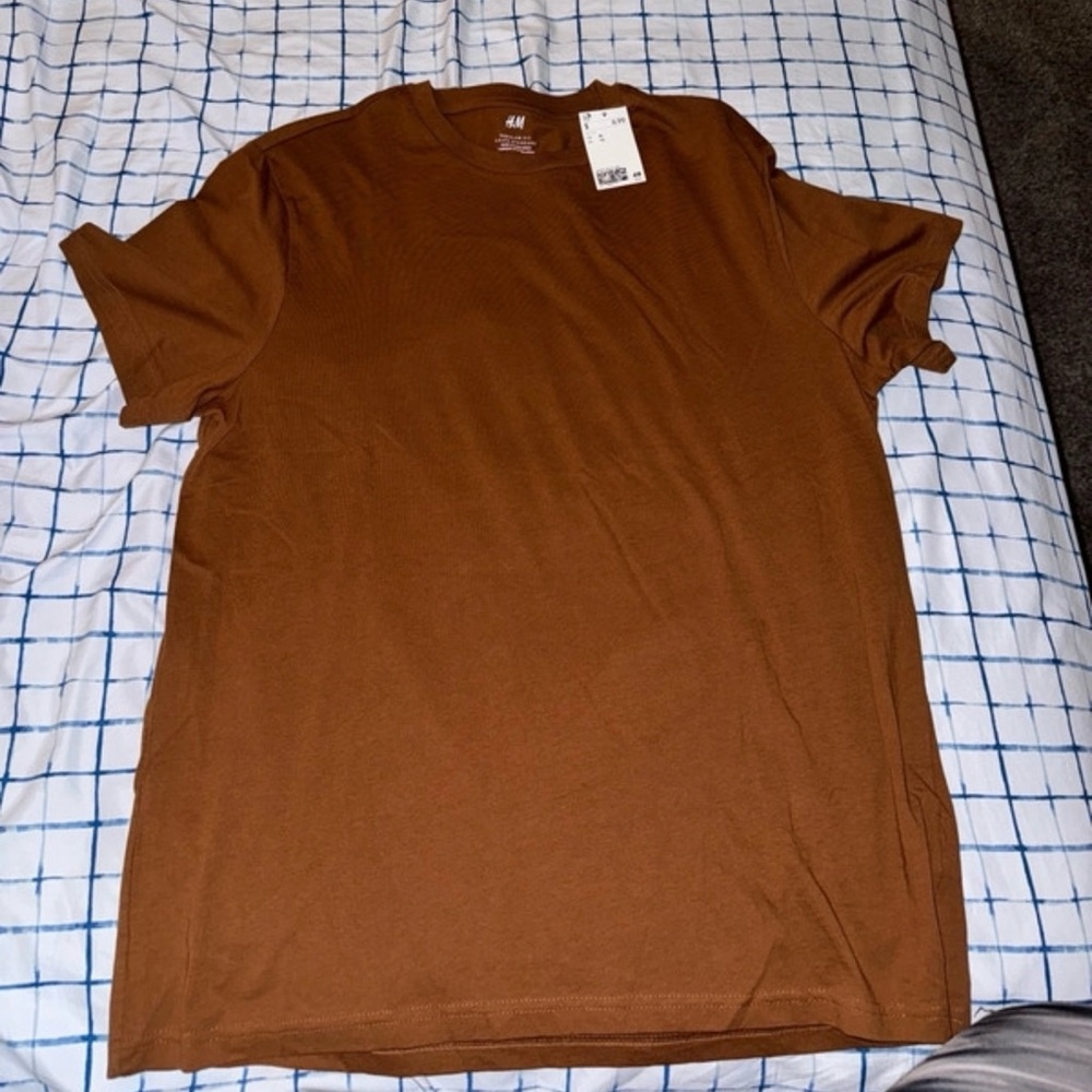 New brown shirt with tag